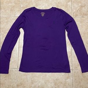 Ralph Lauren Crew Neck Girls Top
